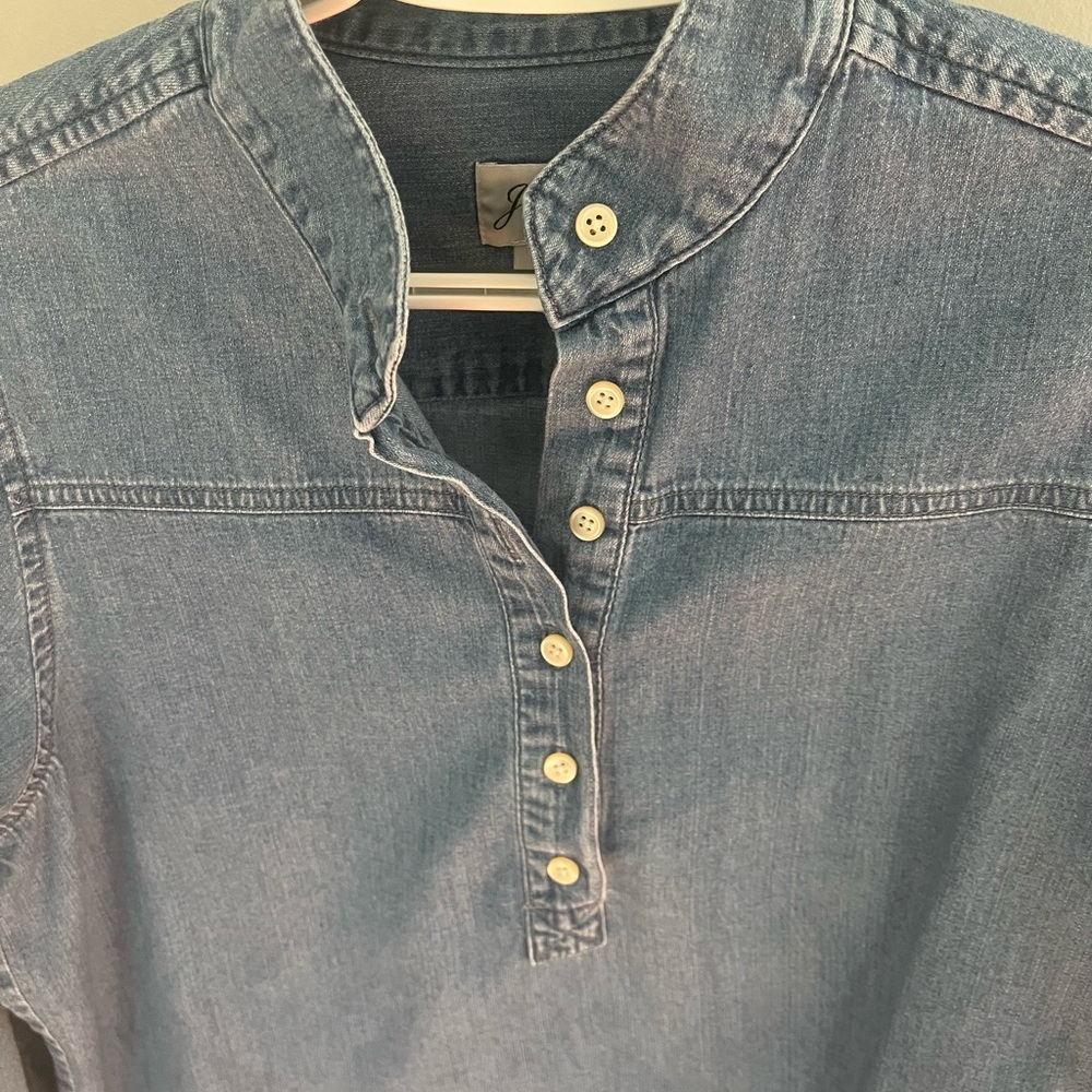 J Crew Denin Shirt - Picture 3 of 4
